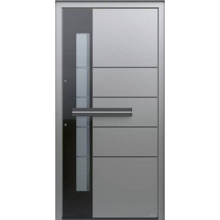 Porte d’entrée aluminium Pirnar Premium 0130 sur mesure