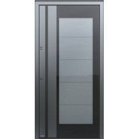 Porte d’entrée aluminium Pirnar Premium 0140 sur mesure