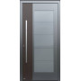 Porte d’entrée aluminium Pirnar Premium 0141 sur mesure