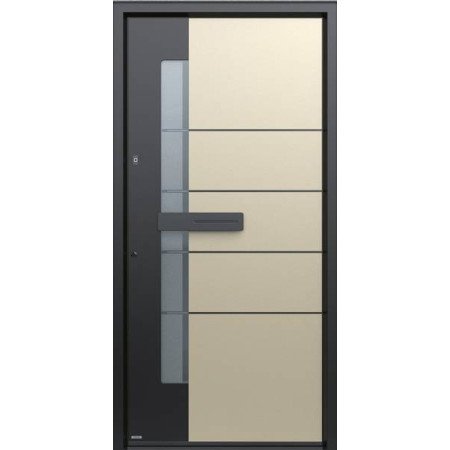 Porte d’entrée aluminium Pirnar Premium 0160 sur mesure
