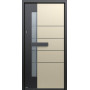 Porte d’entrée aluminium Pirnar Premium 0160 sur mesure