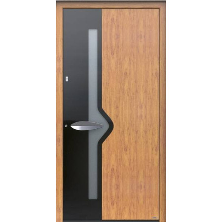 Porte d’entrée aluminium Pirnar Premium 0180 sur mesure