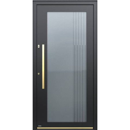 Porte d’entrée aluminium Pirnar Premium 1005 sur mesure