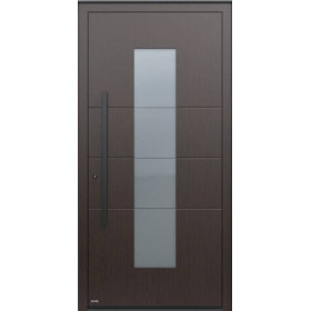 Porte d’entrée aluminium Pirnar Premium 1081 sur mesure