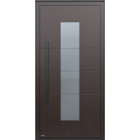 Porte d’entrée aluminium Pirnar Premium 1081 sur mesure