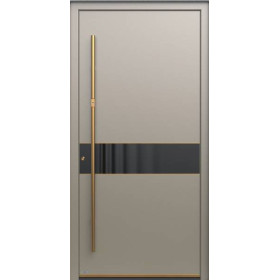 Porte d’entrée aluminium Pirnar Premium 1665 sur mesure