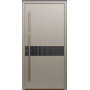 Porte d’entrée aluminium Pirnar Premium 1665 sur mesure