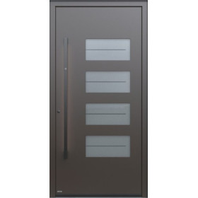 Porte d’entrée aluminium Pirnar Premium 1673 sur mesure