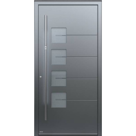 Porte d’entrée aluminium Pirnar Premium 1682 sur mesure