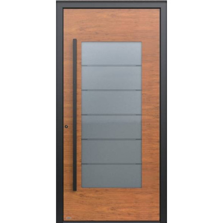 Porte d’entrée aluminium Pirnar Premium 1841 sur mesure