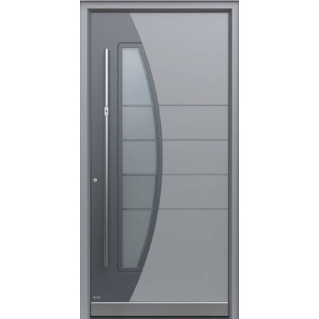 Porte d’entrée aluminium Pirnar Premium 1970 sur mesure