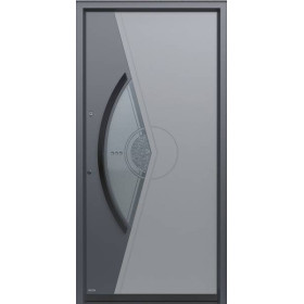 Porte d’entrée aluminium Pirnar Premium 1980 sur mesure