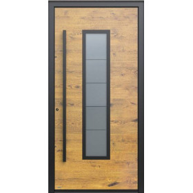 Porte d’entrée aluminium Pirnar Premium 2341 sur mesure