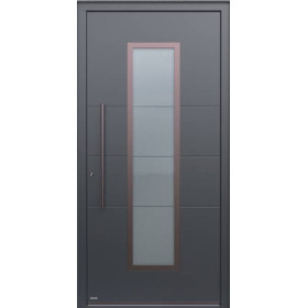 Porte d’entrée aluminium Pirnar Premium 2380 sur mesure