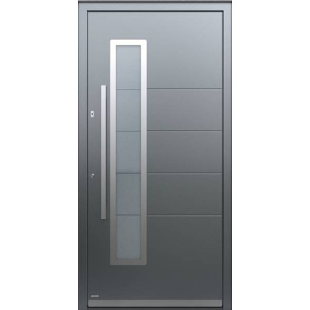 Porte d’entrée aluminium Pirnar Premium 2521 sur mesure