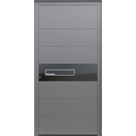 Porte d’entrée aluminium Pirnar Premium 6005 sur mesure