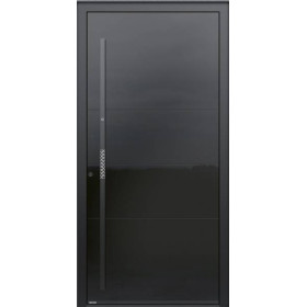 Porte d’entrée aluminium Pirnar Premium 6009 sur mesure