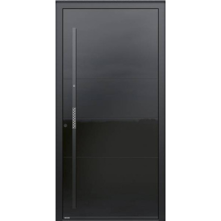 Porte d’entrée aluminium Pirnar Premium 6009 sur mesure