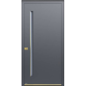 Porte d’entrée aluminium Pirnar Premium 6014 sur mesure