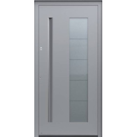 Porte d’entrée aluminium Pirnar Premium 6016 sur mesure
