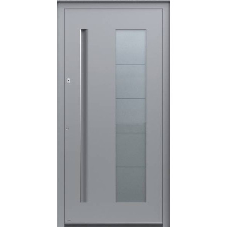 Porte d’entrée aluminium Pirnar Premium 6016 sur mesure