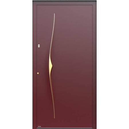 Porte d’entrée aluminium Pirnar Premium 6017 sur mesure