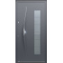 Porte d’entrée aluminium Pirnar Premium 6018 sur mesure