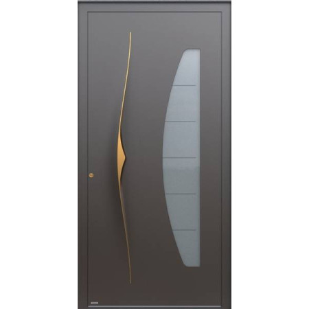 Porte d’entrée aluminium Pirnar Premium 6019 sur mesure