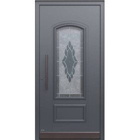 Porte d’entrée aluminium Pirnar Premium Classico 3141 sur mesure