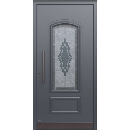 Porte d’entrée aluminium Pirnar Premium Classico 3141 sur mesure