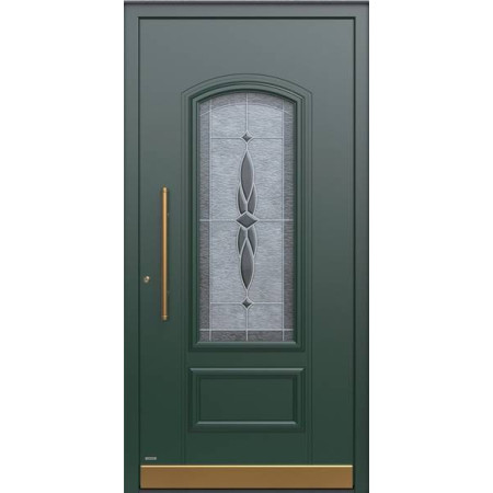 Porte d’entrée aluminium Pirnar Premium Classico 3142 sur mesure