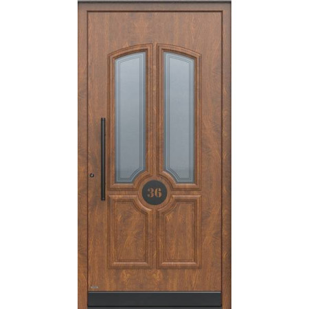 Porte d’entrée aluminium Pirnar Premium Classico 3170 sur mesure
