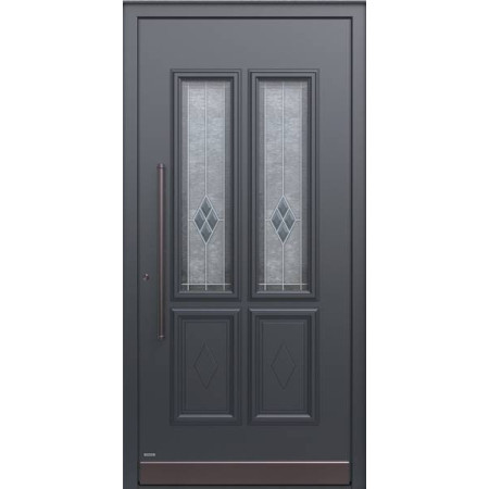 Porte d’entrée aluminium Pirnar Premium Classico 3210 sur mesure