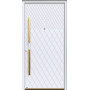 Porte d’entrée aluminium Pirnar Premium Classico 3310 sur mesure