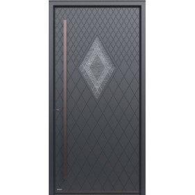 Porte d’entrée aluminium Pirnar Premium Classico 3330 sur mesure