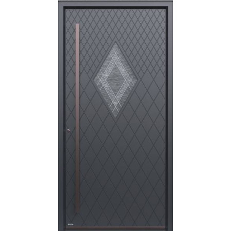 Porte d’entrée aluminium Pirnar Premium Classico 3330 sur mesure