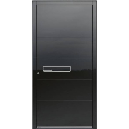 Porte d’entrée aluminium Pirnar Ultimum Pure 613 A GLASS sur mesure