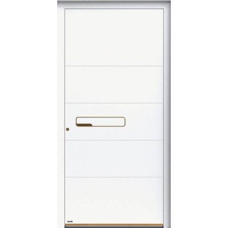Porte d’entrée aluminium Pirnar Ultimum Pure 613 A ALU sur mesure