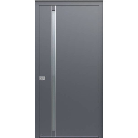 Porte d’entrée aluminium Pirnar Ultimum Pure 624 ALU sur mesure