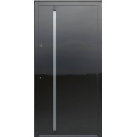 Porte d’entrée aluminium Pirnar Ultimum Pure 624 GLASS sur mesure