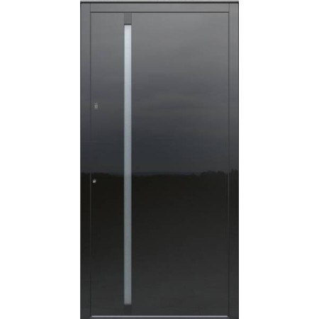 Porte d’entrée aluminium Pirnar Ultimum Pure 624 GLASS sur mesure