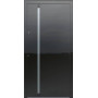 Porte d’entrée aluminium Pirnar Ultimum Pure 624 GLASS sur mesure