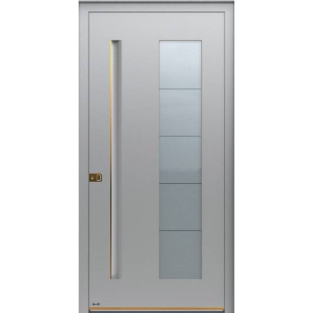Porte d’entrée aluminium Pirnar Ultimum Pure 626 ALU sur mesure