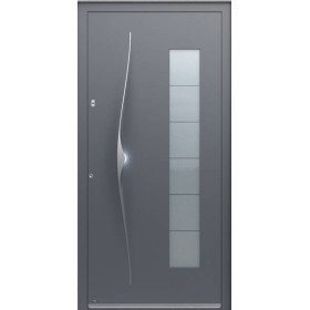 Porte d’entrée aluminium Pirnar Ultimum Pure 628 ALU sur mesure