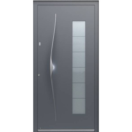 Porte d’entrée aluminium Pirnar Ultimum Pure 628 ALU sur mesure