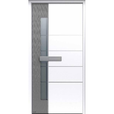 Porte d’entrée aluminium Pirnar Ultimum Multilevel 505 DUNE sur mesure