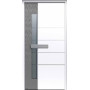Porte d’entrée aluminium Pirnar Ultimum Multilevel 505 DUNE sur mesure