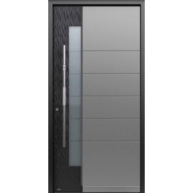 Porte d’entrée aluminium Pirnar Ultimum Multilevel 506 DUNE sur mesure