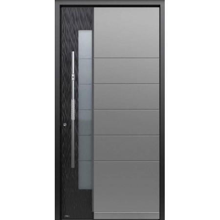 Porte d’entrée aluminium Pirnar Ultimum Multilevel 506 DUNE sur mesure