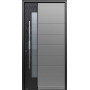 Porte d’entrée aluminium Pirnar Ultimum Multilevel 506 DUNE sur mesure